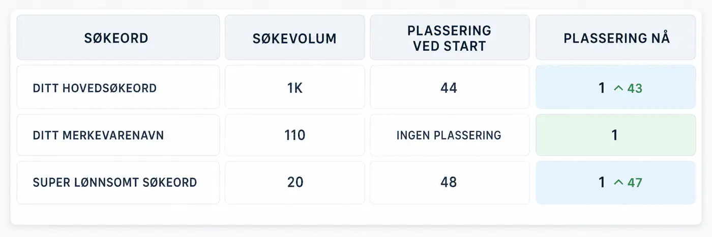 Søkemotoroptimalisering 2